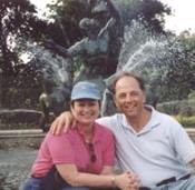 Heather and I enjoying London